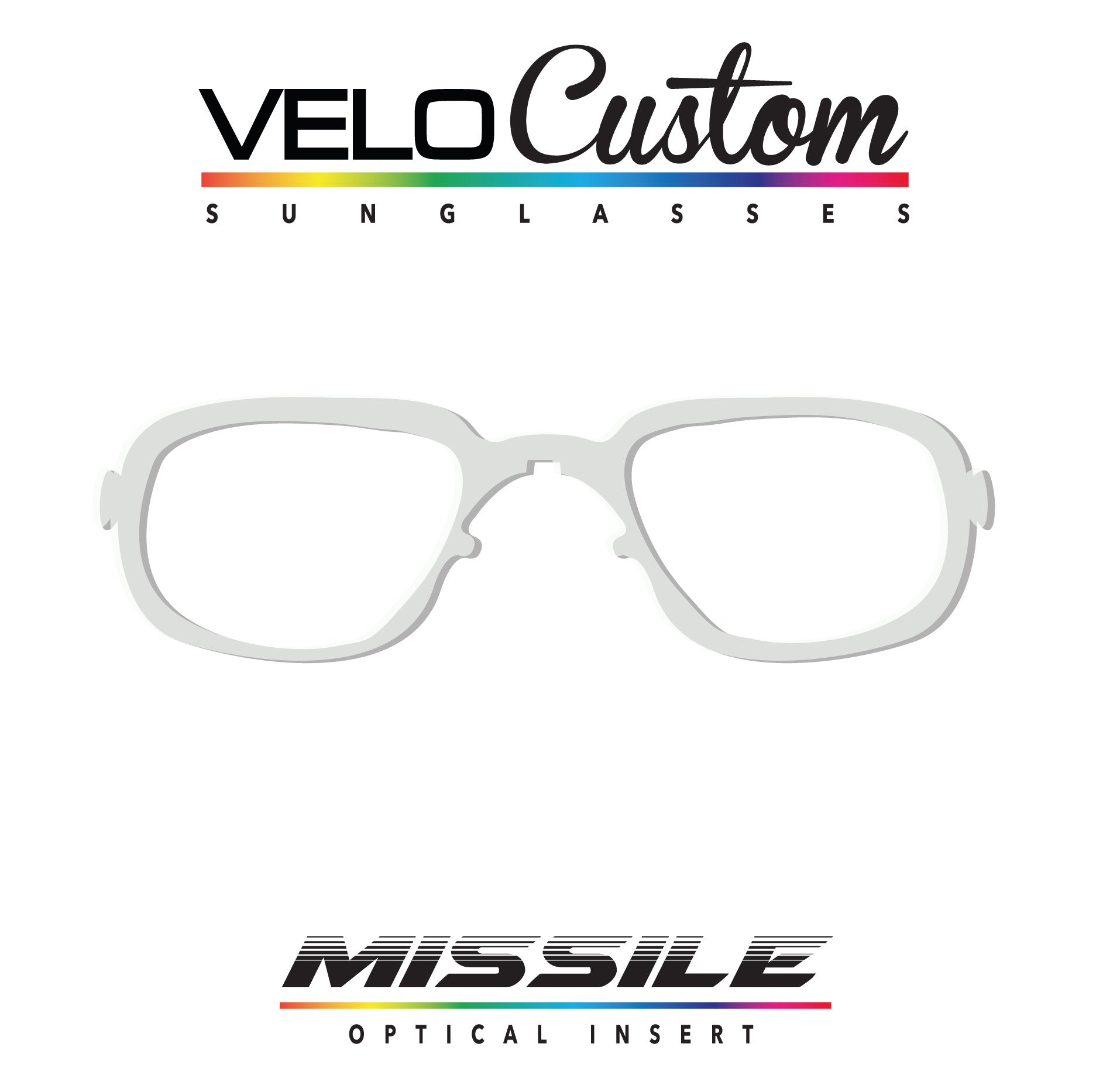 Optical lens adaptor for Hypersonic and Missile custom cycling sunglasses | VeloChampion