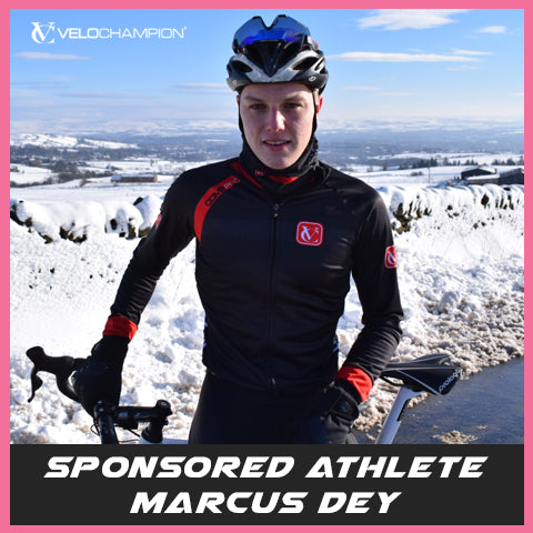 VELOCHAMPION Teams up with Local Lad and GB Triathlete Marcus Dey