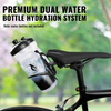 VeloChampion Premium Triathlon Double Bottle Cage Mounting Kit + 2 Cages Ideal for Triathlons, Road and Time Trial Bikes