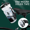 VeloChampion Premium Triathlon Double Bottle Cage Mounting Kit + 2 Cages Ideal for Triathlons, Road and Time Trial Bikes