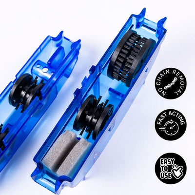 VeloChampion Bike Cleaning Kit Bundle, Blue