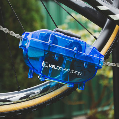VeloChampion Bike Cleaning Kit Bundle, Blue