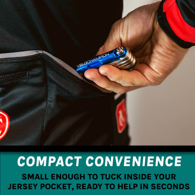 VeloChampion 14 in 1 Blue Bike Multitool with Storage Case