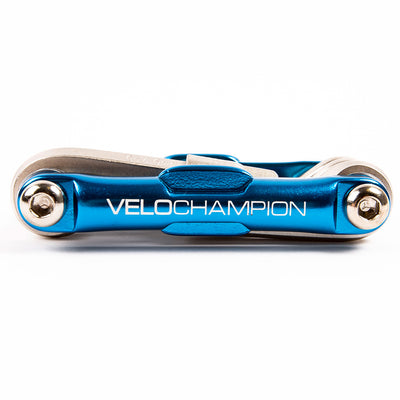 VeloChampion 14 in 1 Blue Bike Multitool with Storage Case