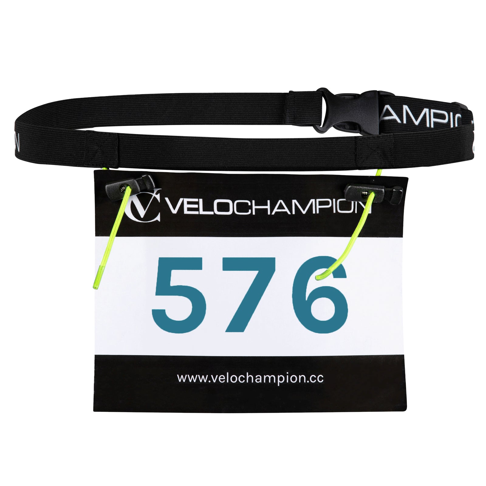 VeloChampion Triathlon / Running Race Number Belt Fully Adjustable - Adult S/M