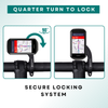 VeloChampion Garmin Compatible Handlebar Mount 90 degree quarter turn lock system
