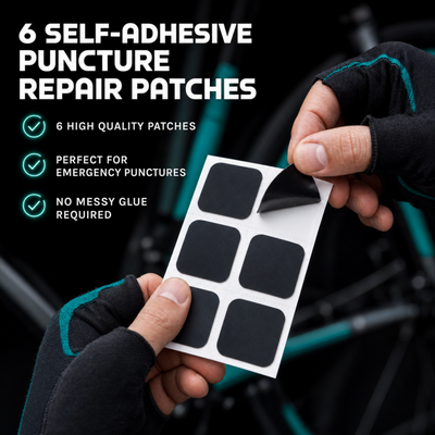 VeloChampion Self Adhesive Bike Puncture Repair Kit with Tyre Levers