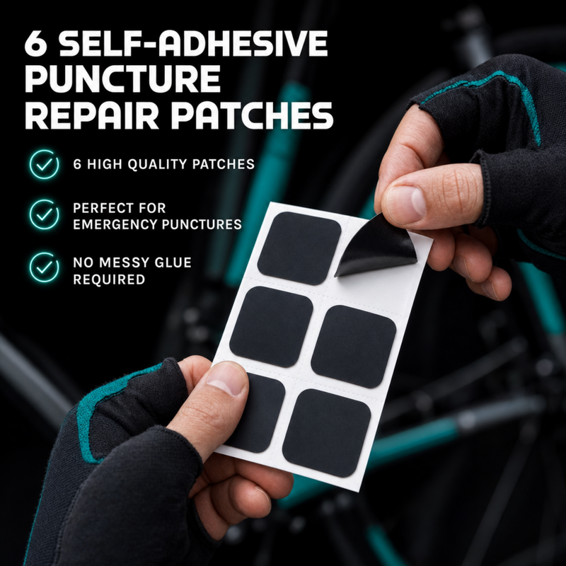VeloChampion Self Adhesive Bike Puncture Repair Kit with Tyre Levers
