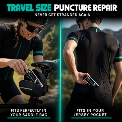 VeloChampion Self Adhesive Bike Puncture Repair Kit with Tyre Levers