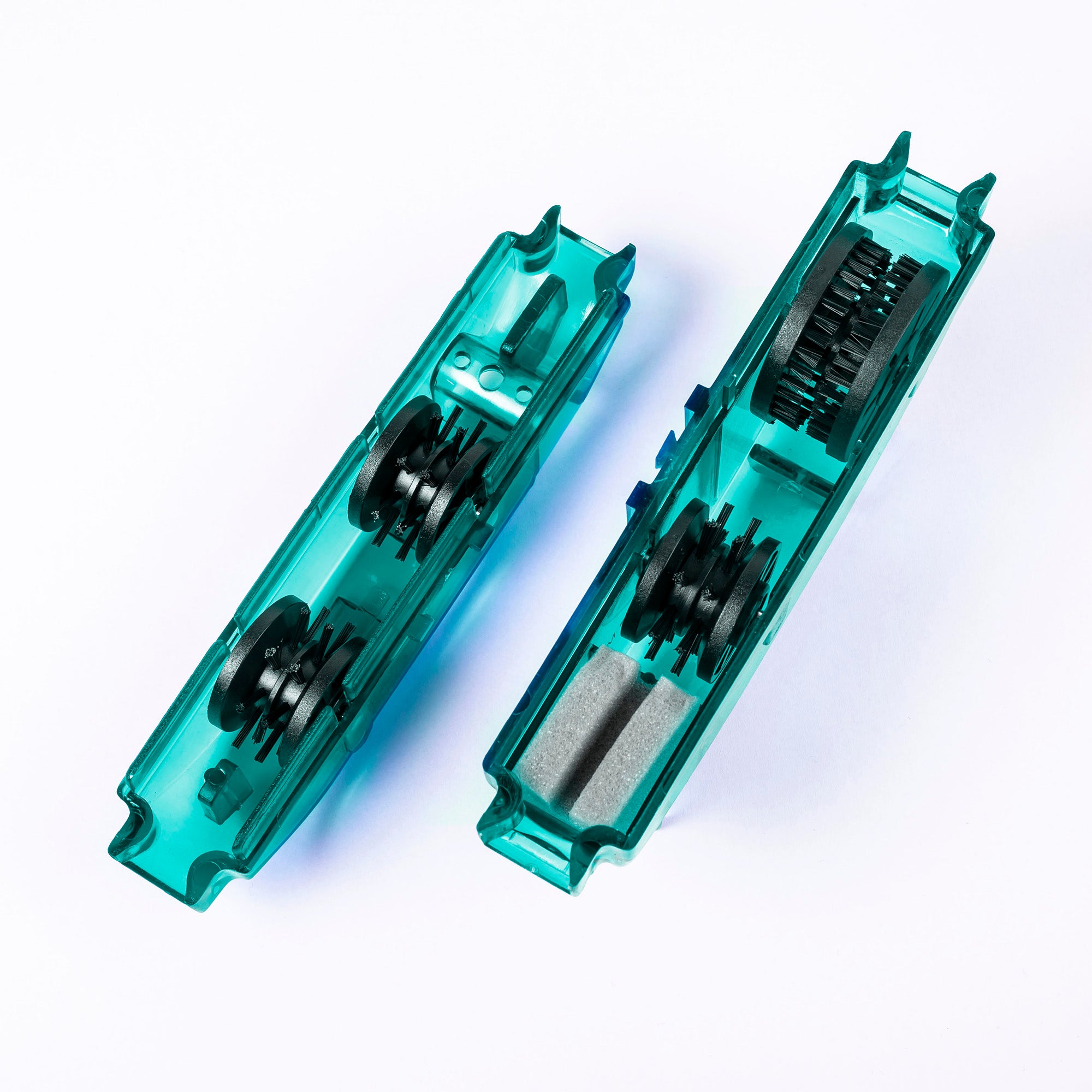 velochampion chain cleaner with roller brushes