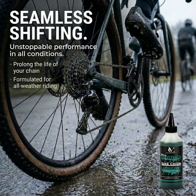 Prolong the life of bike chains with all weather bike chain lubricant