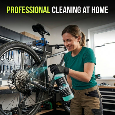 VeloChampion Bike Cleaning Kit Bundle, Green