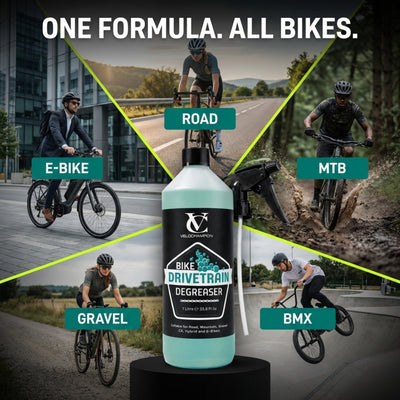 VeloChampion Bike Cleaning Kit Bundle, Green