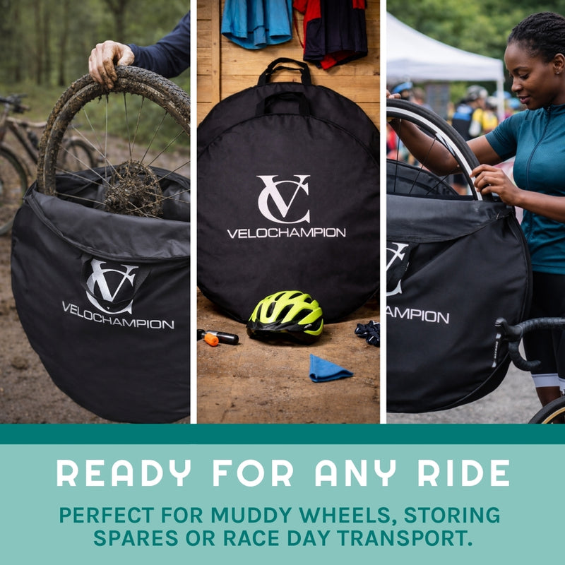 VeloChampion 16"-24" Bike Wheel Storage Bag
