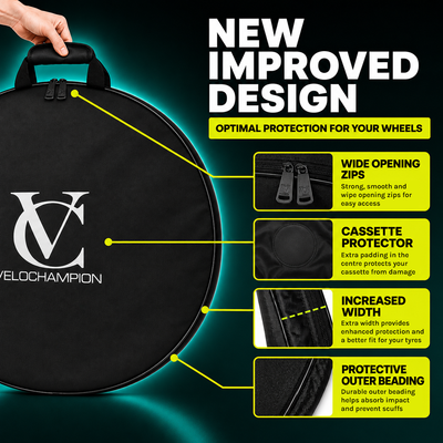 VeloChampion 16"-24" Bike Wheel Storage Bag