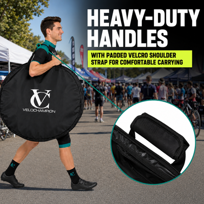 VeloChampion 16"-24" Bike Wheel Storage Bag