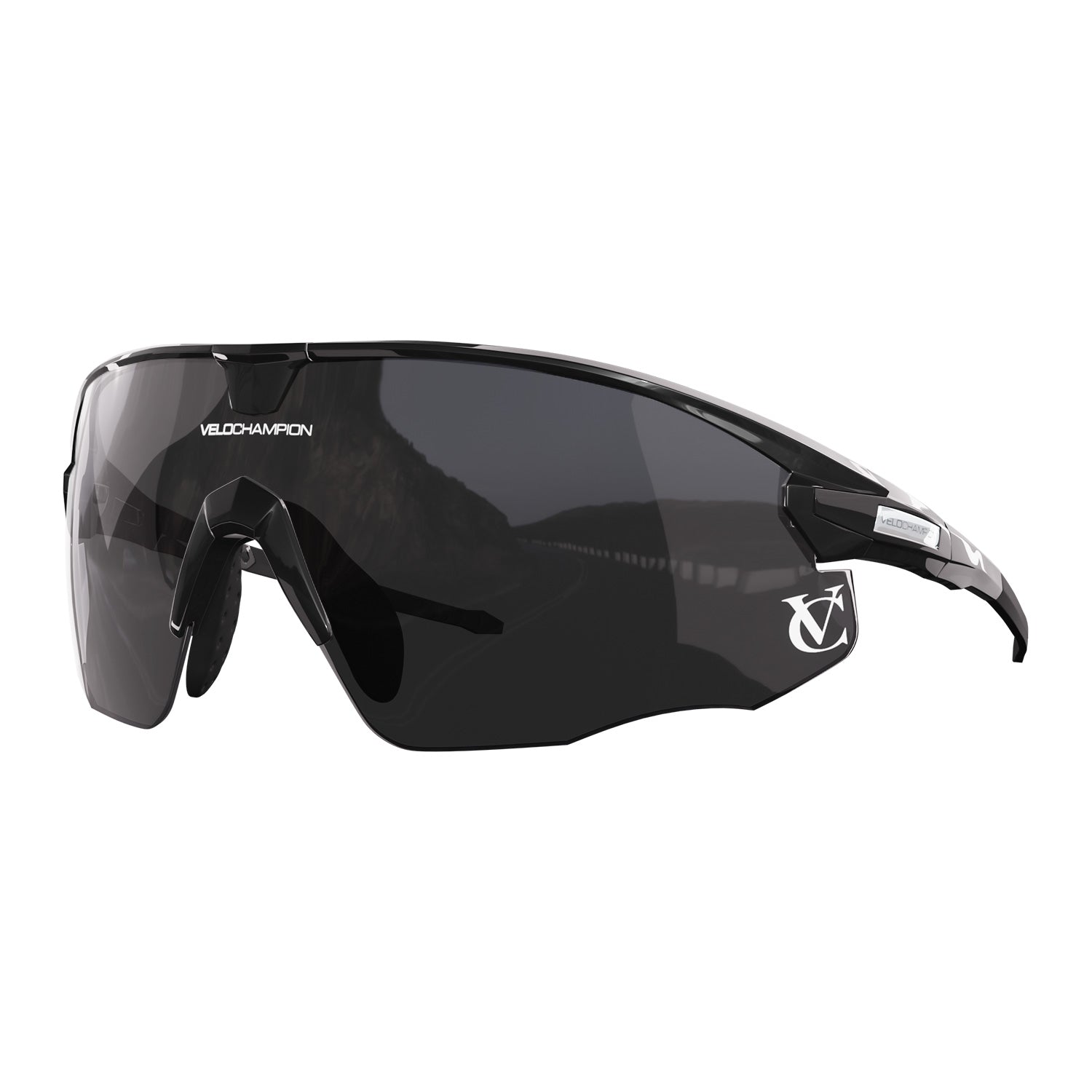 VeloChampion MISSILE, Custom UV400 Customisable Cycling Sunglasses Bundle