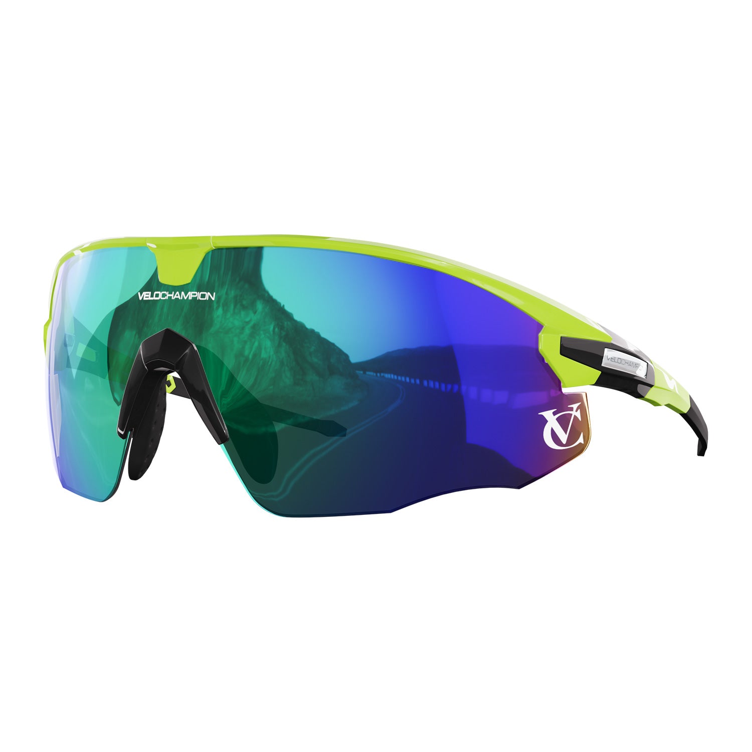 VeloChampion MISSILE, Custom UV400 Customisable Cycling Sunglasses Bundle