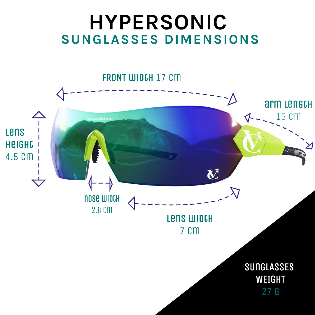 VeloChampion HYPERSONIC Custom Sunglasses Bundle