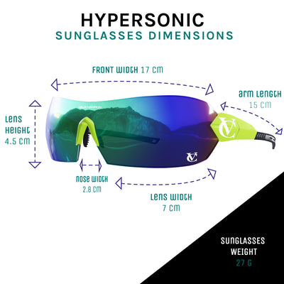 VeloChampion HYPERSONIC Custom Sunglasses Bundle