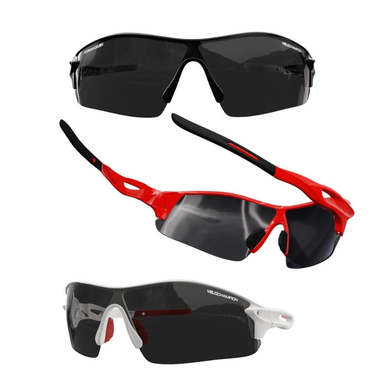 VeloChampion Children's Warp Cycling Sunglasses - Available in 3 colours - Suitable for Active Kids