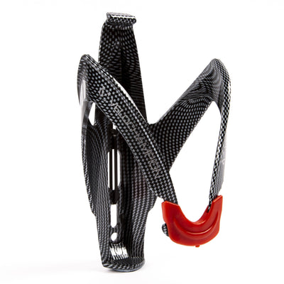 Velochampion Bike Water Bottle Cage (carbon fibre look)