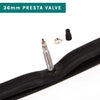 Butyl Road Bike Inner Tube 700x18/25C Presta (multi valve length)