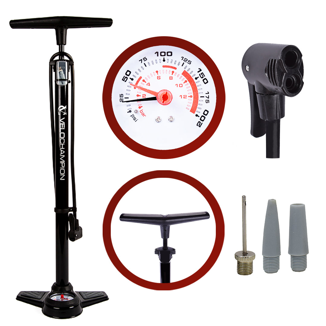 Stop & Go 100 Bicycle Repair & Inflation Kit for Tubeless and Tube-Typ
