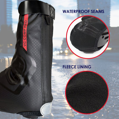 VeloChampion-Overshoes-Fleece-Lining-Waterproof-Tape-Seams