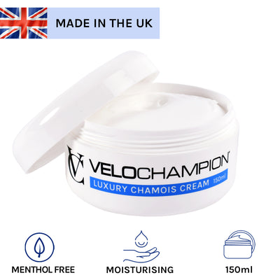 VeloChampion Luxury Anti Chafe Moisturising Chamois Cream 150ml