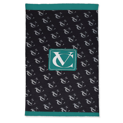 VeloChampion neck warmer face covering teal green black grey