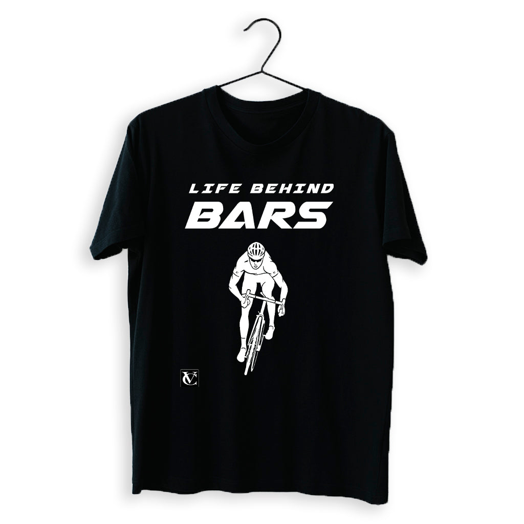 Life behind Bars' Premium Casual Cotton Unisex T-shirt available in 4 Sizes