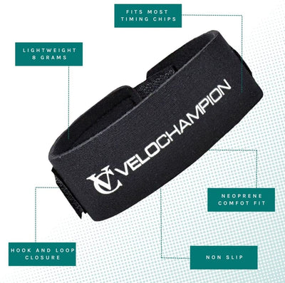 VeloChampion Timing chip Band Features