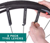 VeloChampion Bicycle Tyre Levers (Set of 3) Black