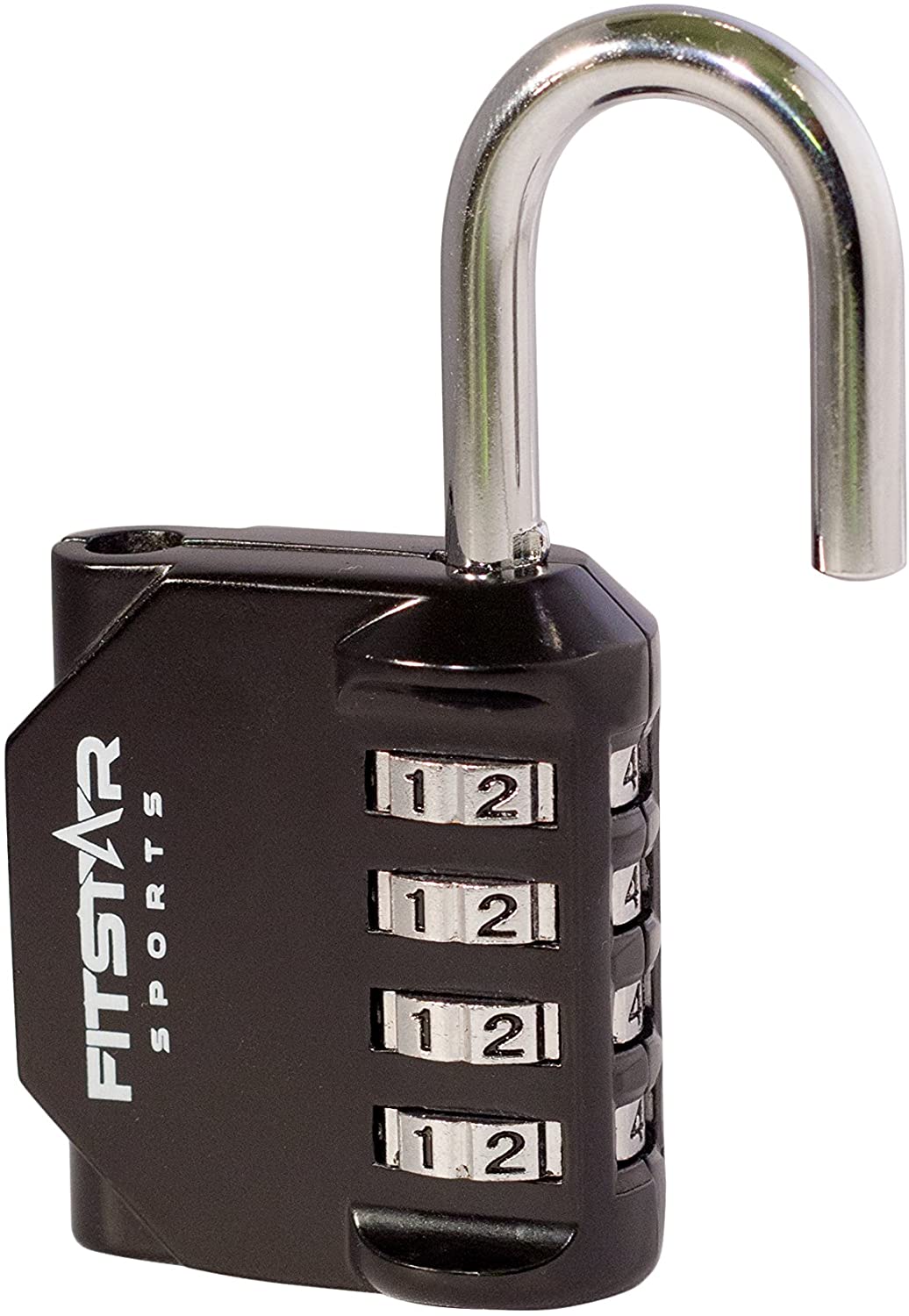 2 Piece Combination Lock 3 Digits, Padlock Lock, Lock With Number Code, Lock,  Combination Lock Padlock, Padlock Numbers, Combination Lock Small (black