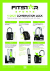 Fitstar-Sports-4digit-Combination-Lock-Instructions