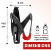 Velochampion Bike Water Bottle Cage (carbon fibre look)