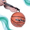 VeloChampion Sports Ball Pump + 5 Ball Inflation Needles for Football, Volleyball, Netballs