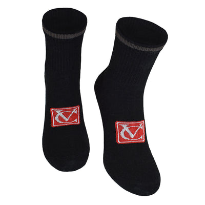 VeloChampion-wool-winter-socks-2sizes-side-shot-logo