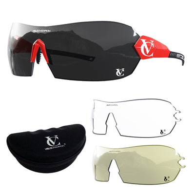 VeloChampion HYPERSONIC Custom Sunglasses Bundle