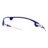 Customisable Missile cycling sunglasses blue frame | VeloChampion