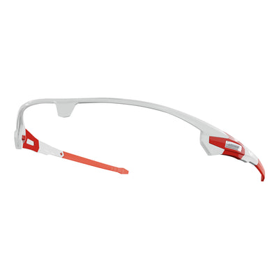 Customisable Missile cycling sunglasses white frame | VeloChampion