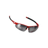 VeloChampion Tornado Cycling Sunglasses + 2 extra lenses & UV400 Protection -White/Blue/Black/Red