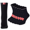 VeloChampion VC Black Wool Sports Socks  - 3 pack