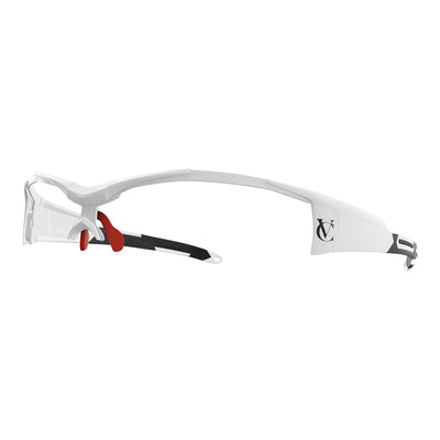 Vortex customisable cycling glasses white frame | VeloChampion