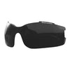 Vortex customisable cycling glasses smoke black lens | UV400 protection | VeloChampion